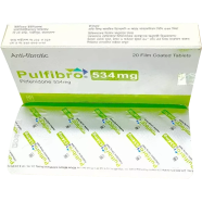 Pulfibro 534mg (1 Strip) - 10 Film Coated Tablet image