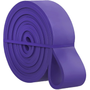 Pull Up Assist Resistance Bands - 7 Levels for Fitness and Powerlifting 12kg-32kg Purple image