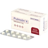 Pulmolin 4 mg Tablet 10's Strip image