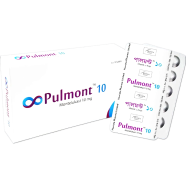 Pulmont 10 Mg Tablet 10's Strip image