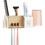 Punch-Free Wall Mounted Toothbrush Holder icon