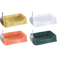 Puppy Dog Pee Potty Training Tray II Cleaning Dog Litter Box (Any Color) image