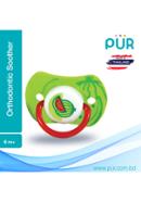 Pur Orthodontic Silicone Soother Green (6m ) image