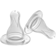 Pur Silicone Classic Nipple - L (2pcs) (Fast Flow) - 3207