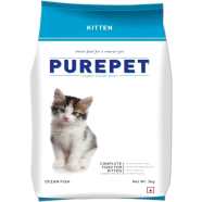 Purepet Dry Cat Food Kitten(1-12 Months) - Ocean Fish 3kg | Dry Cat Food image