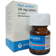 Puri-Nethol 50 mg Tablet 25's pack image