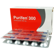 Purifen 300 mg Tablet-10's Strip image
