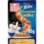 Purina Felix Cat Pouch Salmon and Tomato in Jelly 85g | Cat Wet Food image