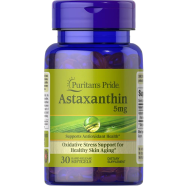 Puritan's Pride Astaxanthin 5 mg - 30 Softgels -294510648 image