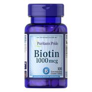 Puritan's Pride Biotin 1000mcg - 100 counts -270072111 image