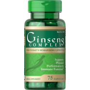 Puritan’s Pride Ginseng Complex 75 Capsules image