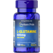 Puritan’s Pride L-Glutamine 500 mg 100 Tablets image
