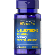 Puritan’s Pride L-Glutathione 500 mg 30 Capsules image