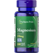 Puritans Pride Magnesium 250mg 100 Caplets -284281171 image