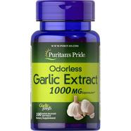 Puritan’s Pride Odorless Garlic 1000 mg – 100 Softgels image