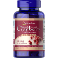 Puritan's Pride One Per Day Cranberry 500mg - 120 Capsules -327357230 image