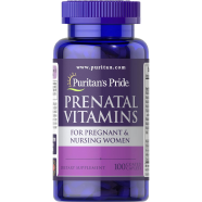 Puritan’s Pride Prenatal Vitamins For Pregnant and Nursing Women 100 Caplets image