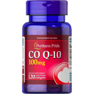 Puritan’s Pride Q-SORB Co Q-10 100 mg 120 Softgels image