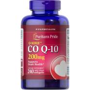 Puritan’s Pride Q-SORB Co Q-10 200 mg 240 Softgels image