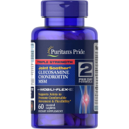 Puritan’s Pride Triple Strength Glucosamine Chondroitin and Msm Joint Soother 60 Tablets image