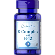 Puritan’s Pride Vitamin B-Complex and Vitamin B-12 90 Tablets image