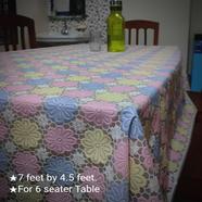 Pvc Soft Table Cloth- 7 Feet/4.5 feet icon
