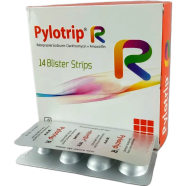 Pylotrip R 20 Mg, 500 Mg, 1000 Mg Tablet 4's Strip image