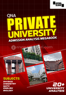QNA Private University Admission Analysis Megabook image