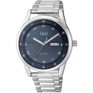 Q And Q Analog Day Date Wrist Watch For Men - Black - A210J215Y