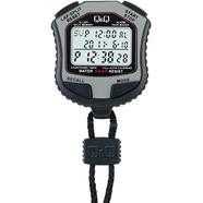 Q And Q Black Digital Stop Watch - HS45J002Y image