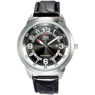 Q And Q Standard Analog Black Dial Men's Watch - A148J305Y