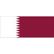 Qatar Flag FIFA World Cup 2026 Printed Polyester Fabric image