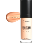 Qolore Skin Glow Liquid Foundation Ivory 30 ml image