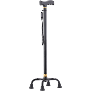 Quad Cane Walking Stick (Adjustable) - Rab Stick - Stick image