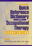Quick Reference Dictionary for Occupational Therapy image