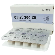 Quiet XR 300mg Tablet 10's Strip image