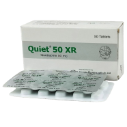 Quiet XR 50 mg Tablet 10's Strip image