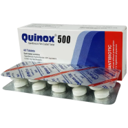 Quinox 500mg Tablet 10's Strip icon