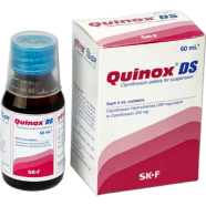 Quinox DS 250 mg/5 ml Powder for Suspension 60 ml bottle icon