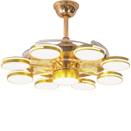Qulik 48 Inch Ceiling Fan (Golden) image
