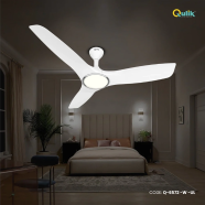Qulik Aerovane 52 Inch Silent ABS Blade Remote Under Light Ceiling Fan image