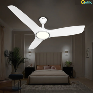 Qulik Aerovane UL 52 Inch Silent ABS Blade Remote Under Light Ceiling Fan image