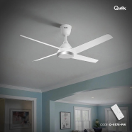 Qulik Alpha Edge 4B 53 Inch BLDC Remote Control Ceiling Fan image