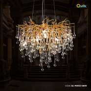 Qulik Baronial Beauty Luxury Decorative Chandelier Ceiling Lights image