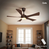Qulik Falcon 53 Inch Decorative Energy Saving BLDC Remote Control Ceiling Fan image