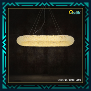 Qulik Luxury Lustro Arc Crystal LED Modern Pendant Light image