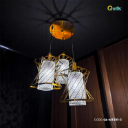 Qulik Modern Ornix Halo 3 Color Hanging Lights image