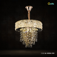 Qulik Modern Pendant Lighting Fixture Brass Ceiling Led Light image