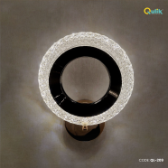 Qulik Modern Wall Lamp Concise Glass Single Head LED Lampshade image
