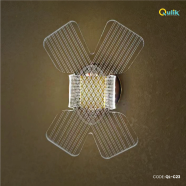 Qulik Modern Wall Lamp Concise Glass Single Head LED Lampshade image